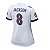 Jersey NFL Baltimore Ravens Lamar Jackson 8 Nike Feminina Branca Fuse - Imagem 4