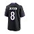 Jersey NFL Baltimore Ravens Lamar Jackson 8 Nike Modelo 2026 Masculina Preta Adulto e Infantil Fuse - Imagem 4
