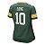 Jersey NFL Green Bay Packers Jordan Love 10 Nike Feminina Verde Fuse - Imagem 4