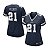 Jersey NFL Dallas Cowboys Ezekiel Elliott 21 Nike Feminina Azul Fuse - Imagem 1