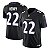 Jersey NFL Baltimore Ravens Derrick Henry 22 Nike Modelo 2026 Masculina Preta Adulto e Infantil Fuse - Imagem 1
