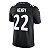 Jersey NFL Baltimore Ravens Derrick Henry 22 Nike Modelo 2026 Masculina Preta Adulto e Infantil Fuse - Imagem 4