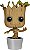 Funko Pop Dancing Groot Guardiões da Galáxia Marvel 65 - Imagem 1