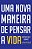 Livro Uma Nova Maneira de Pensar a Vida - Queiroz - Imagem 1