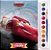 Livro Aquarela - Carros 3 - Disney - Imagem 1