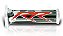 Manopla Harris Preto & Vermelho Modelo RR - Modelo Universal - Imagem 1