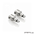 Adaptador para Pedaleira Tras. Rizoma (Par) - Cbr600Rr 03-06 E <09 /Cbr1000Rr 08-10 E Hornet Mod. An - Imagem 1