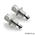 Adaptador para Pedaleira Tras. Rizoma (Par) - Daytona/Street Triple 675, Speed Triple 08- - Imagem 1