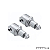 Adaptador para Pedaleira Tras. Rizoma (Par) - Mod. Hornet >08 - Imagem 1
