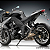 Suporte de Escapamento Rizoma para Kawasaki Z1000 10-, Z1000 Sx - Lado Esquerdo - Cor Prata - Imagem 1
