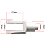 Adaptador para Pedaleira Diant. Trw (Par) - Bmw F800 - K1200 - R1200 - Imagem 3