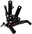 Kit de Pedaleira Ajustavel Trw (Preto) - Yzf R6 06+ - Imagem 1