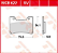 Pastilha de Freio Sinterizada Dianteira TRW - Diversos Modelos Yamaha 1989 - 2001 - Imagem 1