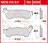 Pastilha de Freio Sinterizada Dianteira TRW - Honda CB 1000 2008 - 2016 com ABS - Imagem 2