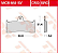 Pastilha de Freio Sinterizada Dianteira TRW - Honda CB 1300 Super Four 1998 - 2000 - Imagem 1