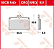 Pastilha de Freio Sinterizada Dianteira TRW - Yamaha SZR 660 1995 - 1998 - Imagem 2