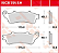 Pastilha de Freio Sinterizada Traseira TRW - Honda CB 1100 SF 1999 - 2003 - Imagem 2