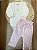 CONJUNTO BODY E CALÇA ANJOS BABY - ELEFANTINHA - Imagem 1