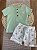 CONJUNTO CAMISETA E SHORT ANJOS BABY - URSINHO - Imagem 1