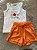 CONJUNTO CAMISETA E SHORT VRASALON - FLORES - Imagem 1