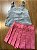 CONJUNTO BLUSINHA E SHORT SAIA GABRIELA AQUARELA - Imagem 1