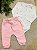 CALÇA E BODY ANJOS BABY - TAM RN AO M - Imagem 1