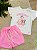 CONJUNTO CAMISETA E SHORTS MUNDO CINTI - TAM GG AO 3 - Imagem 1