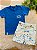 CONJUNTO CAMISETA E BERMUDA LUC.BOO - TAM 1 AO 4 - Imagem 1