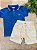 CONJUNTO CAMISETA POLO COM BERMUDA LUC.BOO - TAM 2 AO 6 - Imagem 1