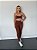 LEGGING FIT BASICA CHOCOLATE - Imagem 1