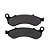 Pastilha Freio Cobreq (n-1915) Haojue Chopper Road (abs) 150 [F016] - Imagem 1
