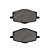 Pastilha Freio Cobreq (n-919) Dt 200 R 95> D/t. [F016] - Imagem 1