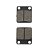 Pastilha De Freio (d) Gp7 Cbx 200 Cg 150 125 [F016] - Imagem 1