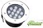 BALIZADOR DE CHAO LED PARA PISO diametro 20cm - IP65 18W BRANCO QUENTE - Imagem 1