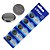 BATERIA CR2032 3V LITHIUM CARTELA COM 5 PECAS - Imagem 1