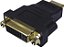 ADAPTADOR DVI FEMEA X HDMI MACHO  GOLD - Imagem 1