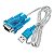 CABO CONVERSOR USB 2.0 PARA RS-232 SERIAL (AZUL) - Imagem 3