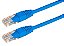 CABO DE REDE  PATCH CORD CAT5E  2,0m AZUL - Imagem 1