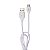 CABO MICRO USB MACHO  BRANCO 1m - Imagem 2