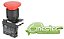 CHAVE BOTAO DE EMERGENCIA COGUMELO PULSANTE 1NF PA017442 - Imagem 1