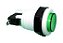 CHAVE BOTAO VERDE  COM MICROSWITCH 2T 6A  PBS-29 - Imagem 1