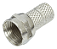 CONECTOR F COM ROSCA  TWISTER  RG58/U  CN0260 - Imagem 1