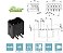 CONECTOR HEADER - PTSM 0,5/ 2-HH-2,5 - THR R17 - FEMEA - Imagem 1