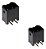 Conector Header Ptsm 0,5/ 2-hh-2,5  Thr R17  Preto - Imagem 1