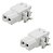Conector Header Ptsm 0,5/ 2-hhi0-2,5 Smd Whr25 - 10 Unidades Branco - Imagem 1