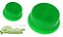 KNOB CAPA REDONDO - VERDE - 12X12X7,3MM - Imagem 1