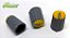 KNOB ROTATIVO  KA-481A  AMARELO/CINZA - Imagem 1