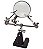 LUPA   SUPORTE DE PLACA COM GARRAS - HLS-10 - Imagem 1
