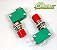 MICROSWITCH 16A COM BOTAO VERMELHO DS 438 - Imagem 1