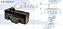 MICROSWITCH GRANDE 15A SEM HASTE 3 PINO GRANDE TERMINAL PARAFUSO KW15GD-B - Imagem 1